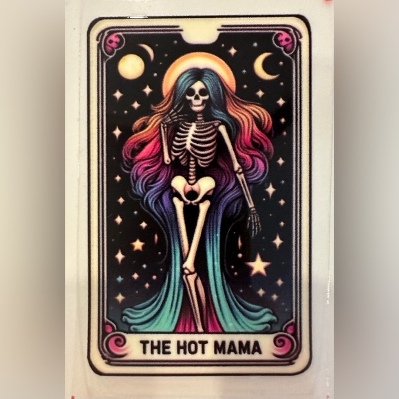 The Skeleton Family Stickers 3D UV DTF, 7.5cmx4.5cm waterproof transfer decal 10 - Picture 9 of 12